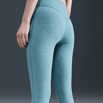 Nike Universa 7/8-legging met hoge taille, medium ondersteuning en bloemenprint voor dames