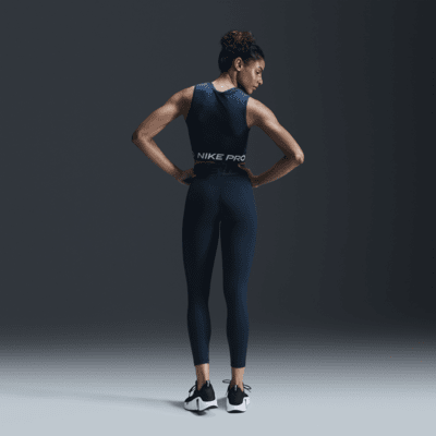 Leggings tiro alto de 7/8 con bolsillos para mujer Nike Pro Sculpt