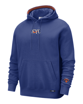 Мужское худи New York Knicks City Edition Nike NBA Premium Club Fleece Hoodie