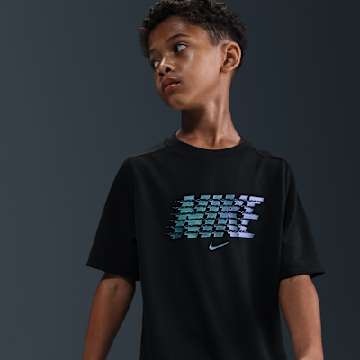 Nike Multi Big Kids' Dri-FIT Short-Sleeve Top