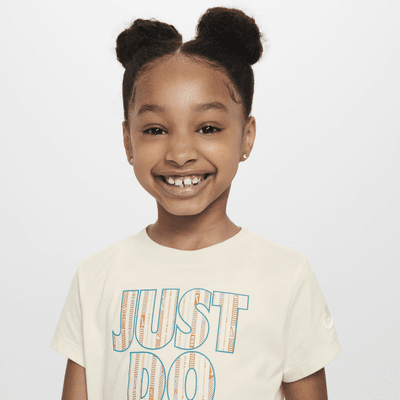 Conjunto de skort para niñas talla pequeña Nike Happy Camper