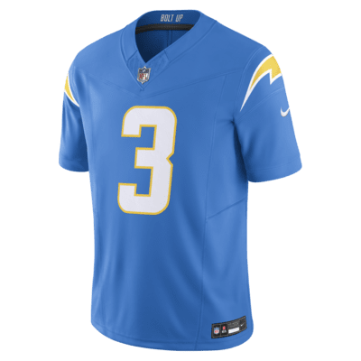 Jersey de fútbol americano Nike Dri-FIT de la NFL Limited para hombre Derwin James Jr. Los Angeles Chargers