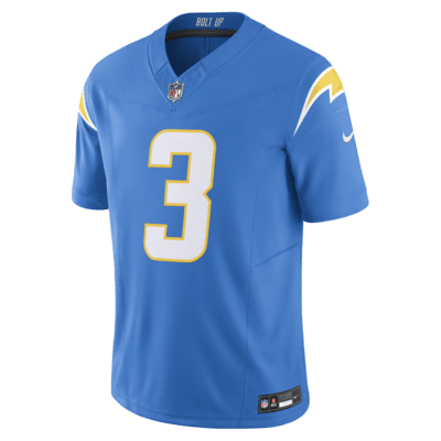 Nike, Shirts, Los Angeles Chargers Justin Herbert Jersey Navy Alternate  Mens Large New