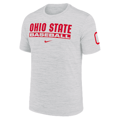 Ohio State Buckeyes Velocity Baseball Wordmark Stack