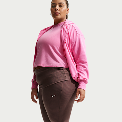 Nike Sportswear Chill Knit Women's Mid-Rise Tight Ribbed Pants (Plus Size)