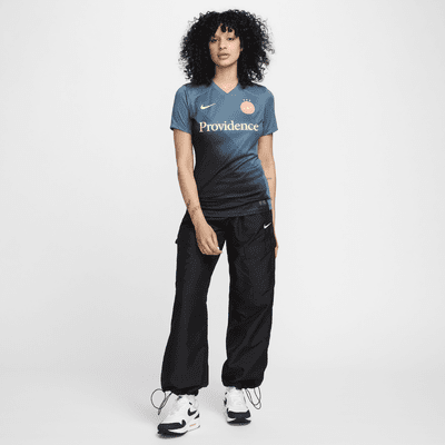 Jersey de fútbol Nike Dri-FIT Replica de la NWSL del Portland Thorns FC segunda equipación 2024 Stadium para mujer