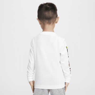 Playera de manga larga infantil Nike "Express Yourself"