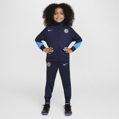 Chelsea F.C. Strike Younger Kids' Nike Dri-FIT Football Knit Tracksuit