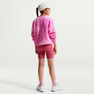 Nike Sportswear Club Fleece Older Kids' (Girls') Boxy Crew-Neck Sweatshirt