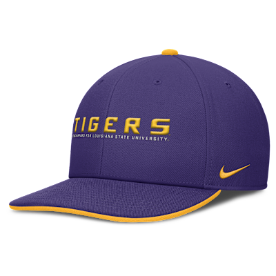 LSU On-Field Club Men's Nike Dri-FIT College Adjustable Hat