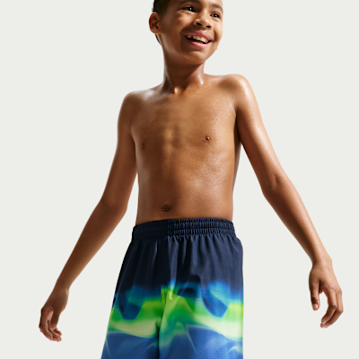 Nike Swim Breaker Big Kids' (Boys') 7" Brief-Lined Volley Short