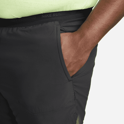 Nike Stride Dri-FIT hardloopshorts met binnenbroek voor heren (18 cm)