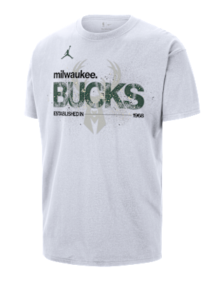 Мужская футболка Milwaukee Bucks Courtside Jordan '85 NBA Statement