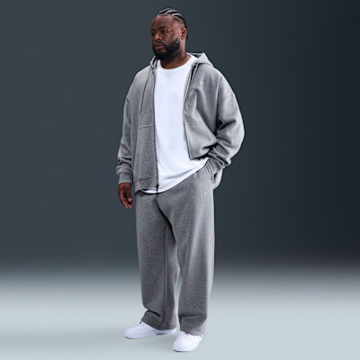 Pantalon en Fleece à ourlet ouvert Nike Solo Swoosh pour homme