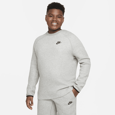 Nike Sportswear Tech Fleece Big Kids' (Boys') Sweatshirt (Extended Size)