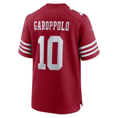 Maillot de football américain NFL San Francisco 49ers (Jimmy Garoppolo) pour homme