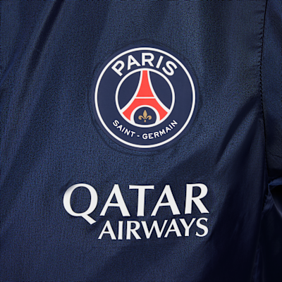 París Saint-Germain Academy Pro Chaqueta para la lluvia de fútbol con capucha Nike - Niño/a
