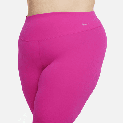 Leggings a 7/8 de cintura subida e suporte ligeiro Nike Zenvy para mulher (tamanhos grandes)