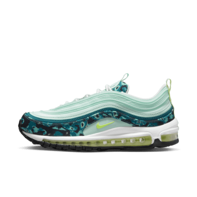 purple teal air max 97