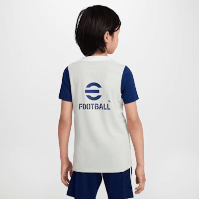 Inter Milan Strike Older Kids' Nike Dri-FIT Football Short-Sleeve Top