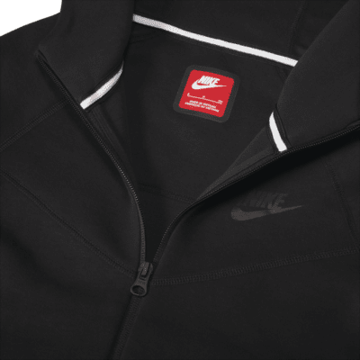 Felpa con cappuccio e zip a tutta lunghezza Nike Sportswear Tech Fleece - Ragazzo