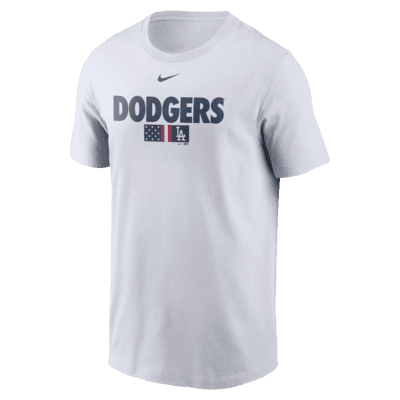 Nike Team Americana (MLB Los Angeles Dodgers) Men's T-Shirt.