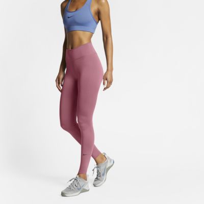 pink and black nike tights