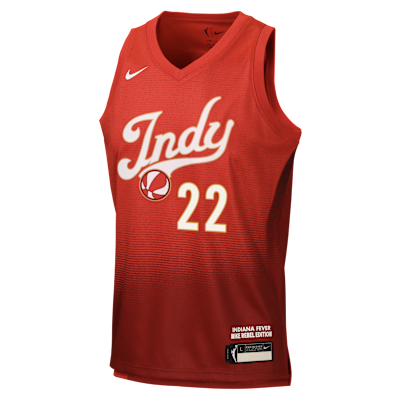 Caitlin Clark Indiana Fever Rebel Edition Big Kids' Nike WNBA Jersey from Nike - $95