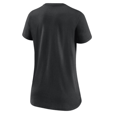 Las Vegas Raiders Womens 47 Brand Flint T-Shirt Crew Neck Black – THE 4TH  QUARTER
