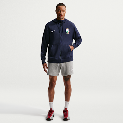 Sweat à capuche et zip Nike Club British & Irish Lions pour homme