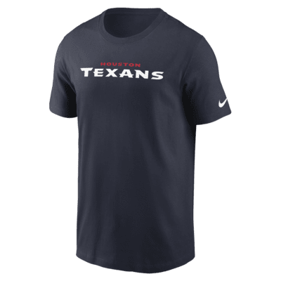 Houston Texans Primetime Wordmark Essential Men's Nike NFL T-Shirt