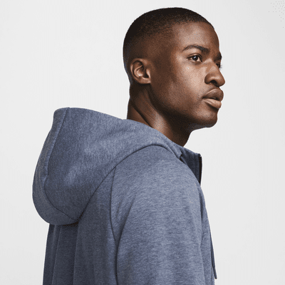 Hoodie versátil com fecho completo Dri-FIT UV Nike Primary para homem