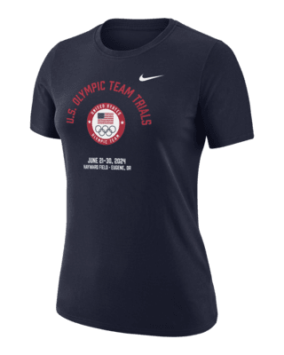 Женская футболка USA Legend Nike V-Neck для бега