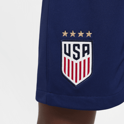 U.S. 2022/23 Stadium Home Big Kids' Nike Dri-FIT Soccer Shorts