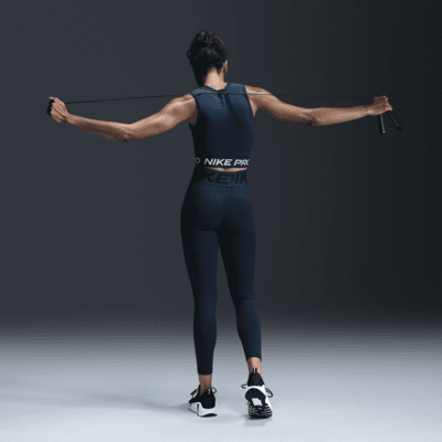 Nike Pro Parte de arriba corta de tirantes Dri-FIT - Mujer