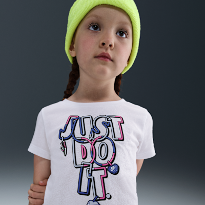 Playera Charm "Just Do It" infantil Nike