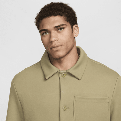 Shacket in fleece Nike Tech – Uomo