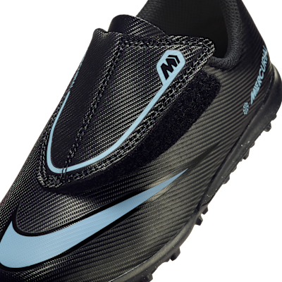 รองเท้าฟุตบอลไม่หุ้มข้อเด็กเล็กสำหรับพื้นสนามหญ้าเทียมสั้น Nike Jr. Mercurial Vapor 16 Club