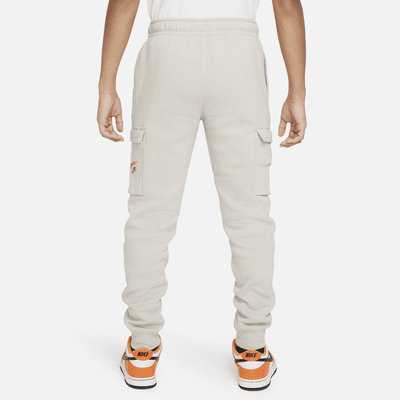 Nike Sportswear Big Kids' (Boys') Fleece Graphic Cargo Pants