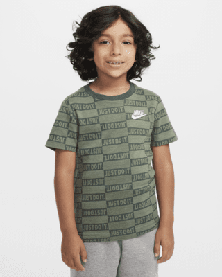 Детская футболка Nike "Just Do It" Little Kids' Jacquard