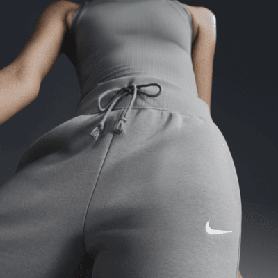 Nike Sportswear Phoenix Fleece Women's High-Waisted Wide-Leg Tracksuit Bottoms