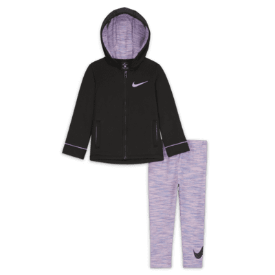 Conjunto de leggings y chamarra infantil Nike Therma. Nike.com