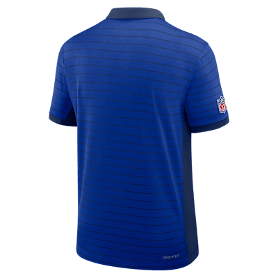 Buffalo Bills Sideline Victory Stripe Men's Nike Dri-FIT NFL Polo