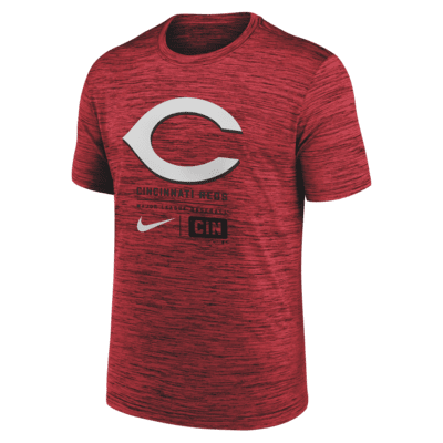 Мужская футболка Cincinnati Reds Large Logo Velocity