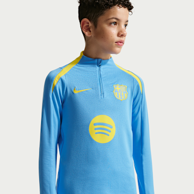 F.C. Barcelona Strike Fourth Oder Kids' Nike Dri-FIT Knit Drill Top