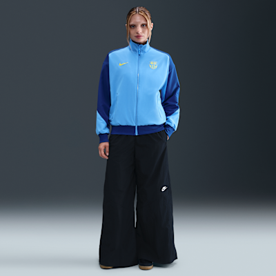 Veste nationale de football Nike Dri-FIT FC Barcelona Strike Fourth pour femme