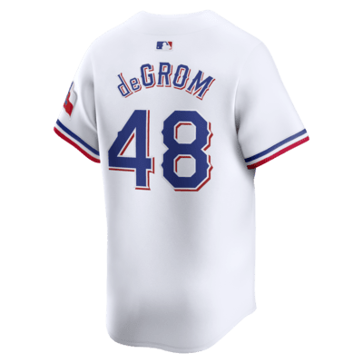 Jersey Nike Dri-FIT ADV de la MLB Limited para hombre Jacob deGrom Texas Rangers