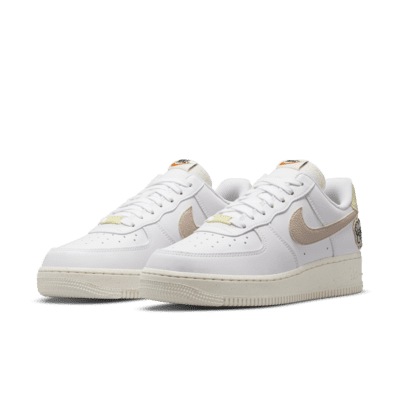 nike natural air force 1 07 se trainers