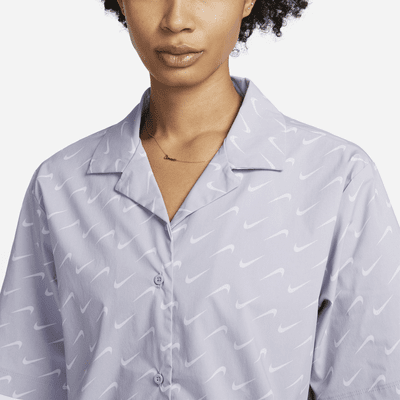 Nike Sportswear Everyday Modern Women's Woven Short-Sleeve Top