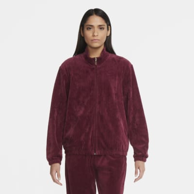 nike velour tracksuit mens